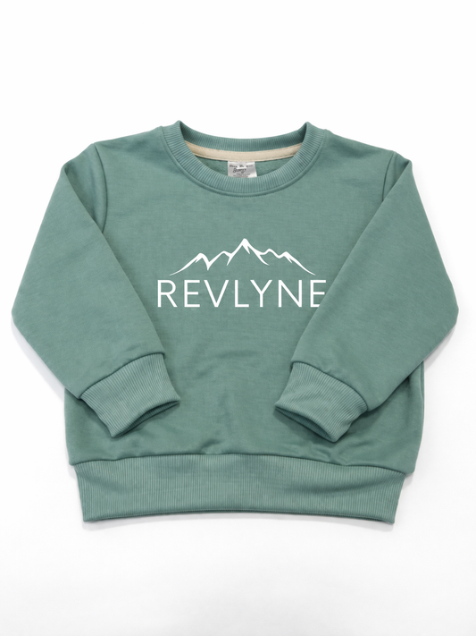 Revlyne Merch Kids Crewneck