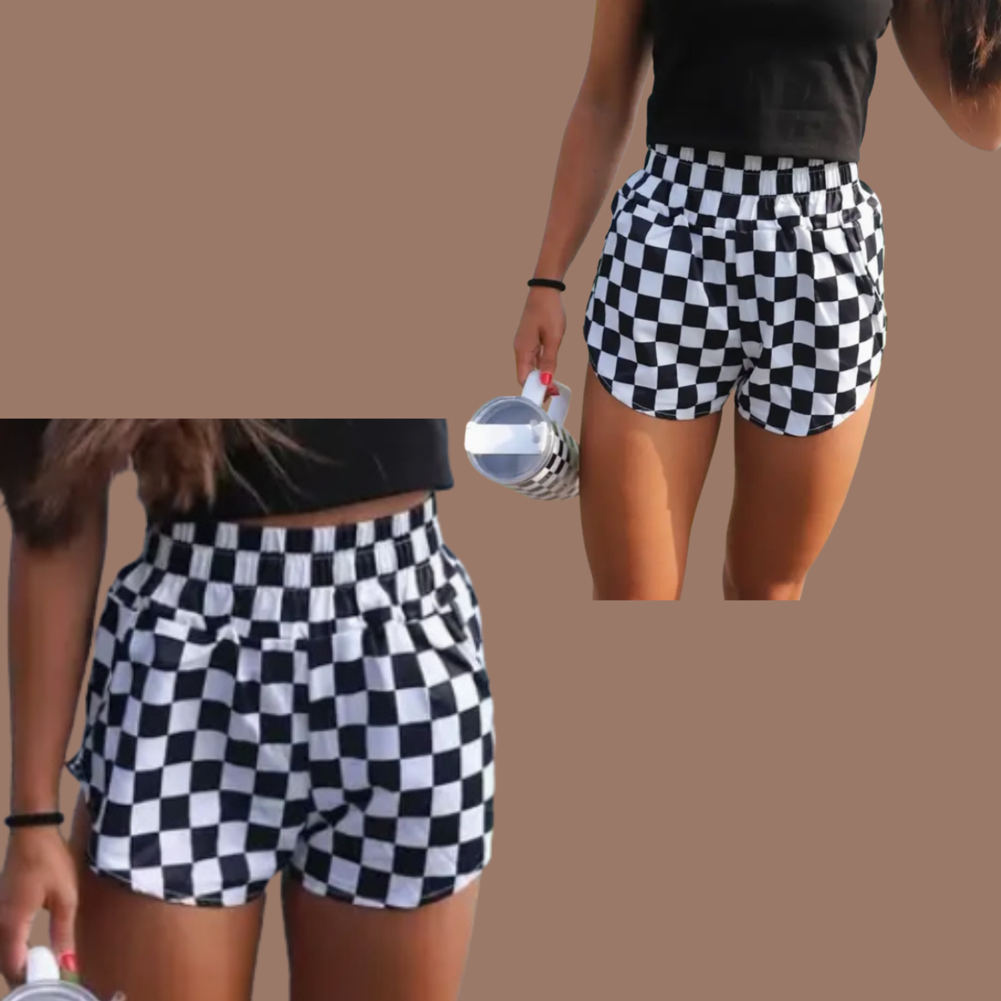 Checkerboard Shorts